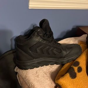 Bates Rush Shield Mid Dryguard E0144 Women Black Leather Tactical Boots